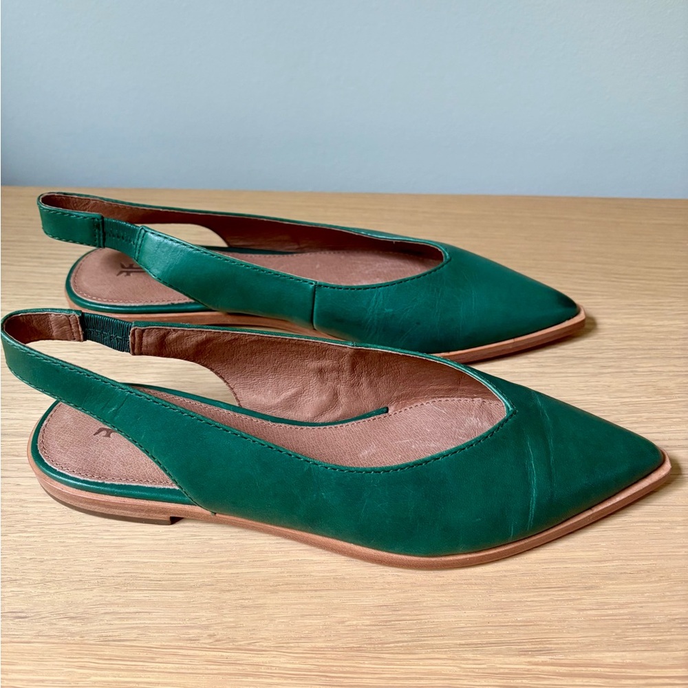 Frye Kenzie Slingback Flats - Sz. 8.5 - Brand New! - Picture 5 of 12